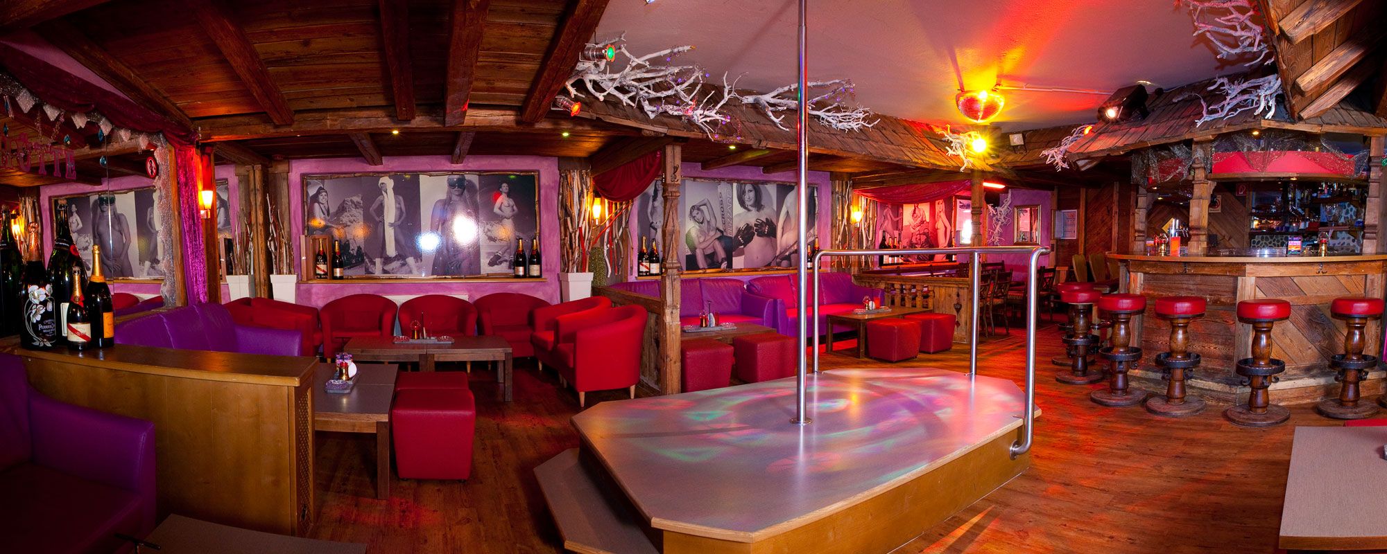 ÄNDY • Hasenhütte -  Stripbar Erotisk nattklubb Kabaré Vuxenunderhållning
