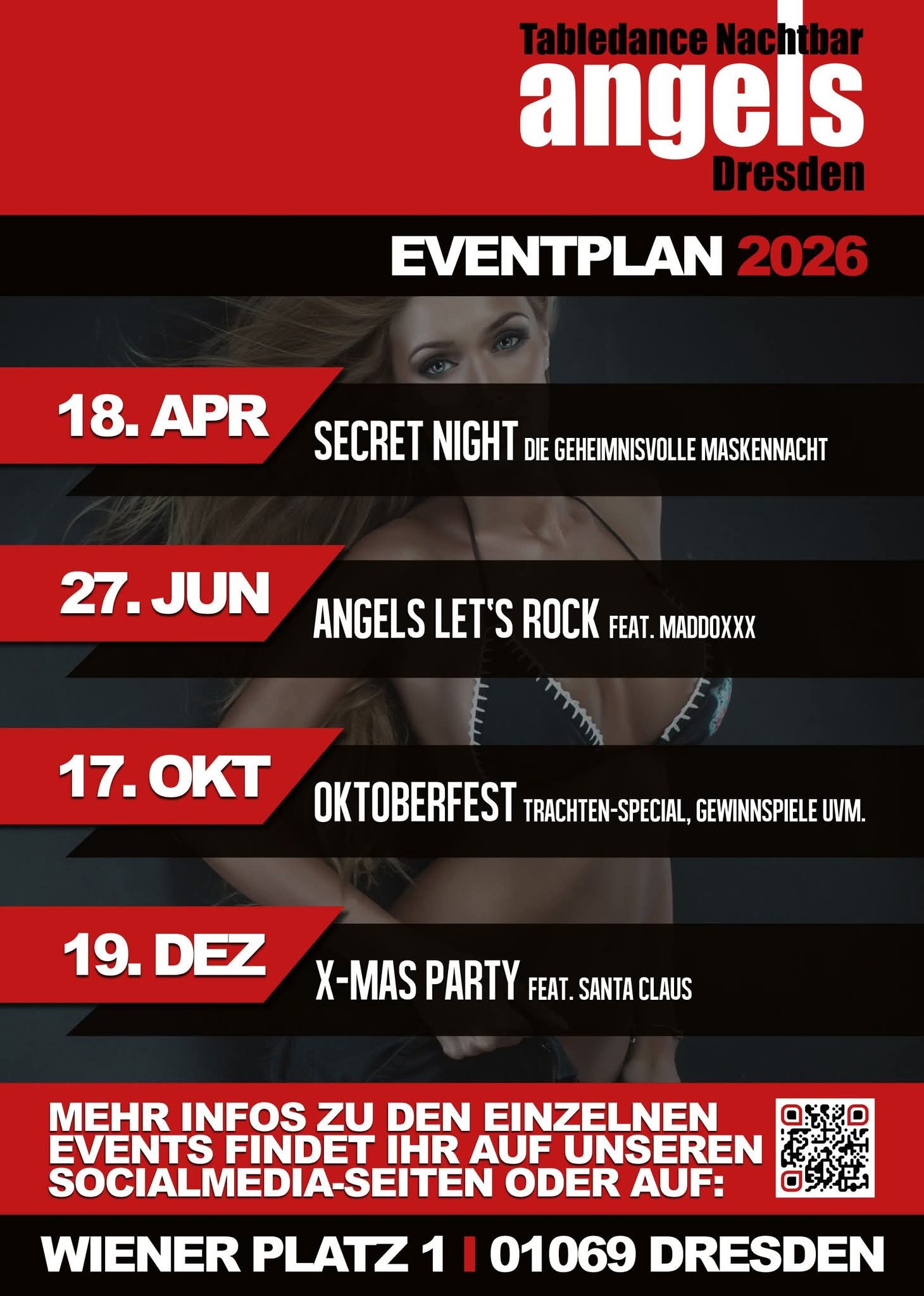 Angels Tabledance Dresden -  Locale per adulti Club dei Signori Cabaret
