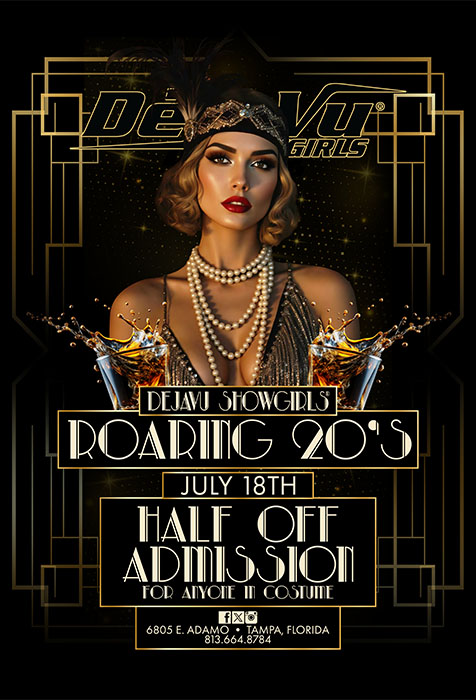Deja Vu Showgirls Tampa -  Club de Striptease Divertissement pour adultes Club pour Gentlemen