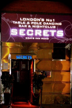 Secrets Grays Inn Road -  Gentlemens Club Brothel