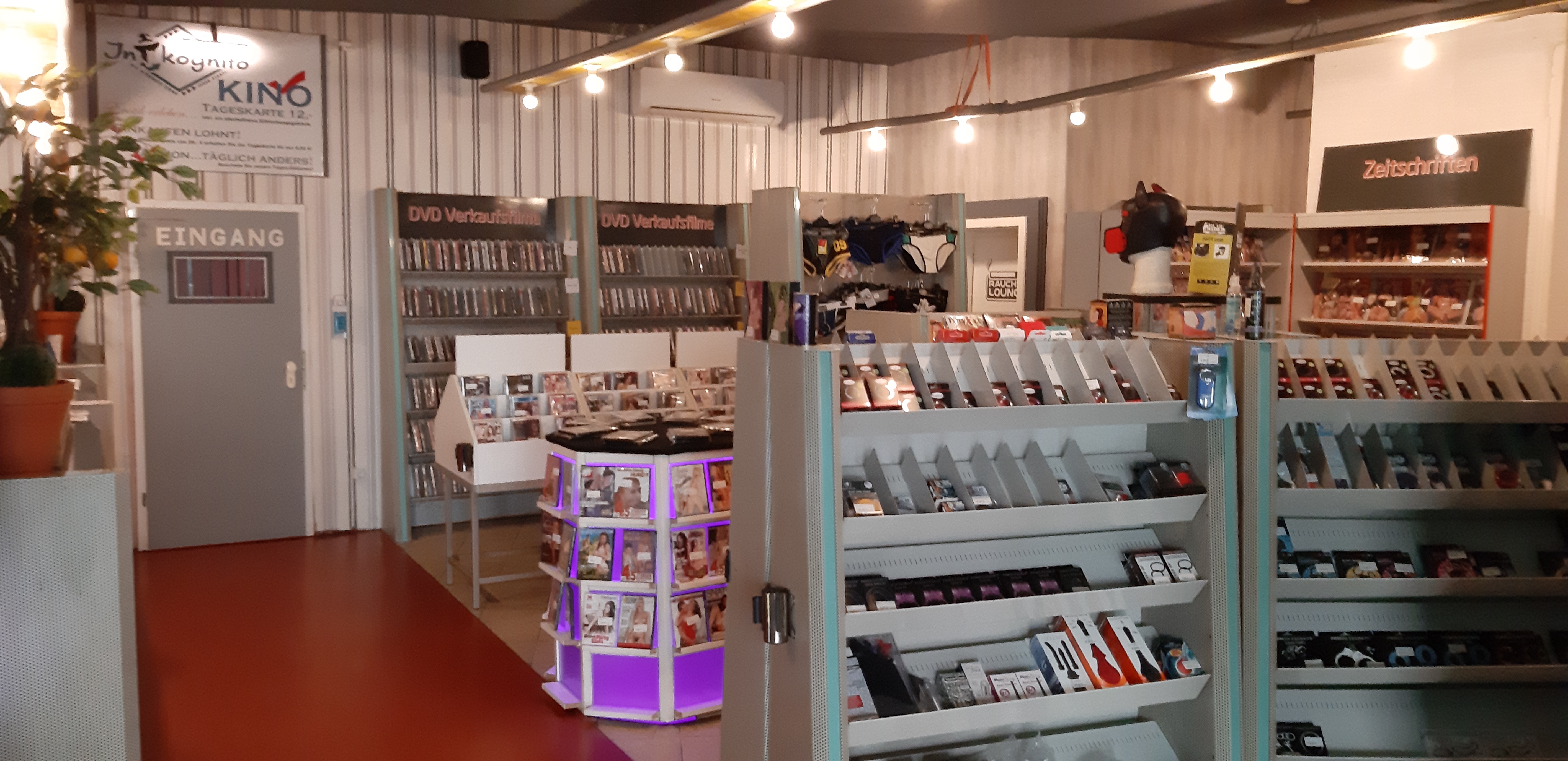 INKOGNITO Augsburg -  Sexshop Erotische Kinos