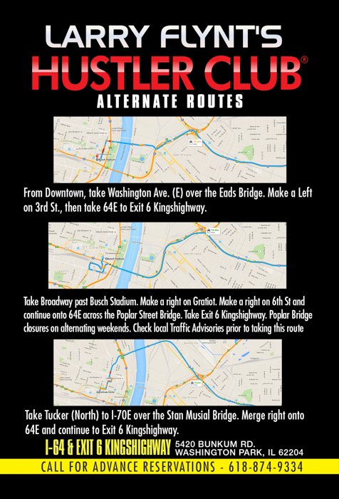 Larry Flynt's Hustler Club St. Louis -  Gentlemens Club Strip Club Adult Entertainment