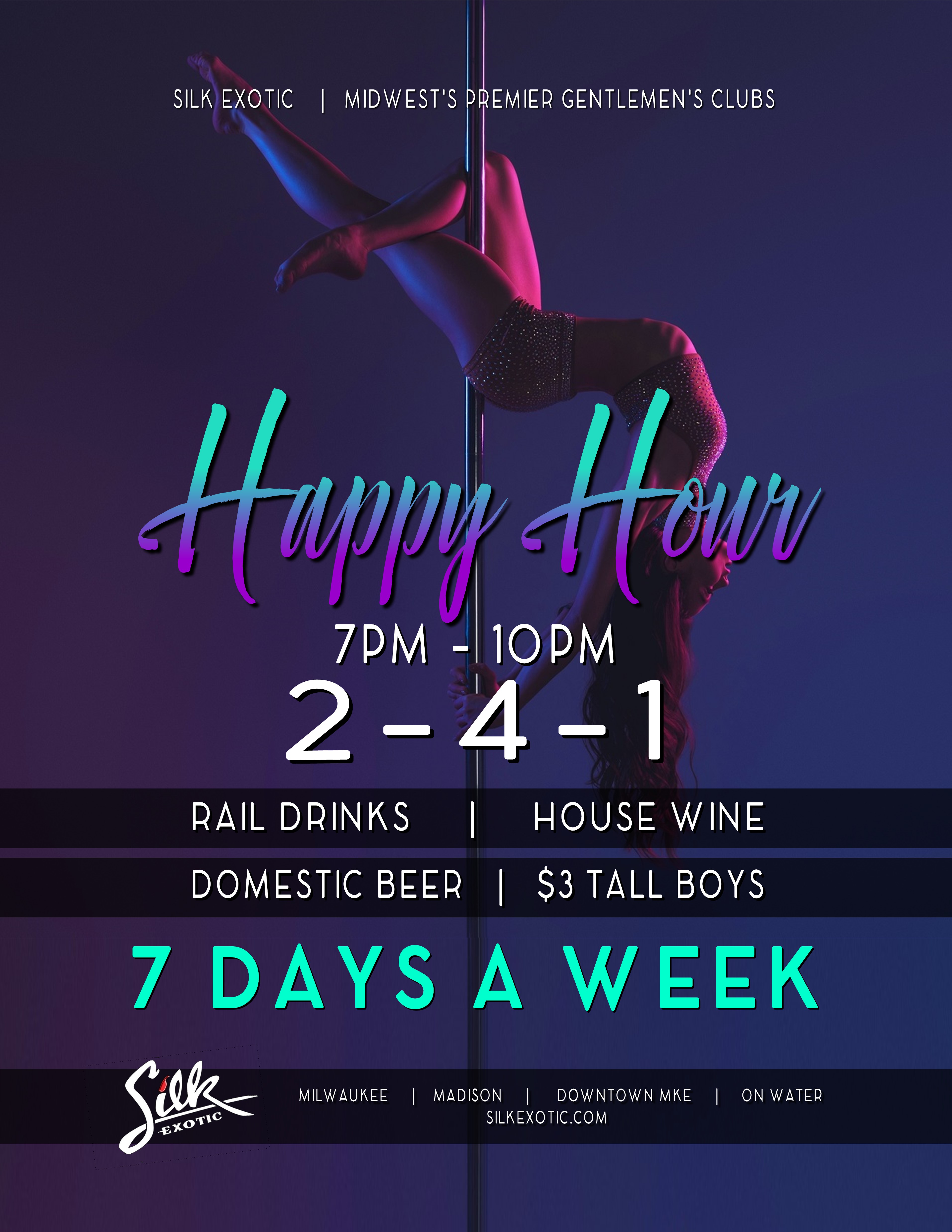 Silk Downtown MKE -  Gentlemens Club Strip Club Adult Entertainment