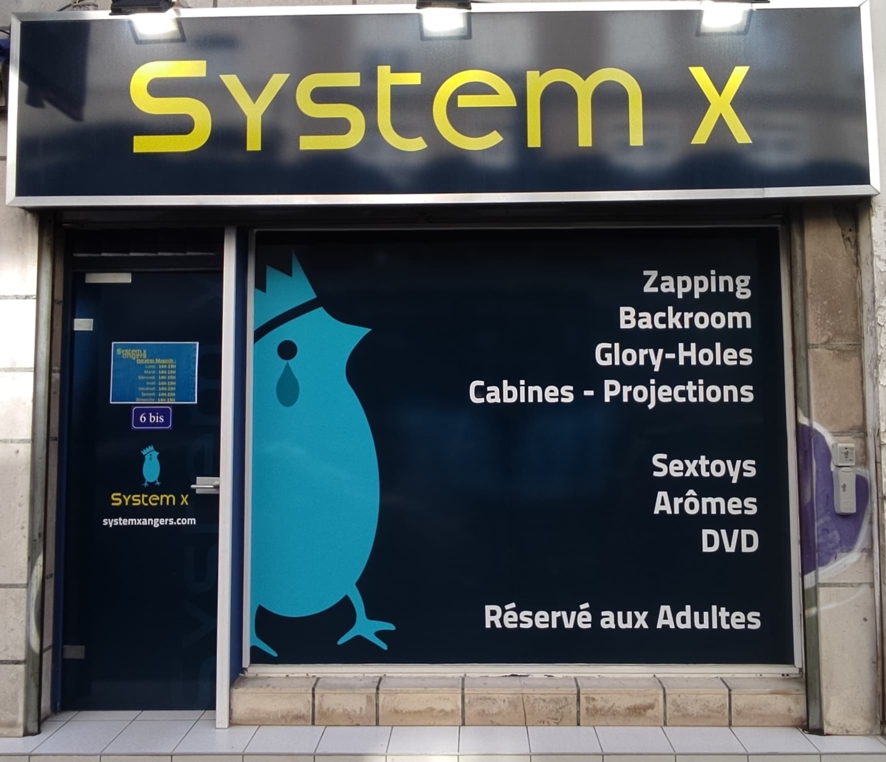 System-X Angers -  Swingers Erotic Night Club