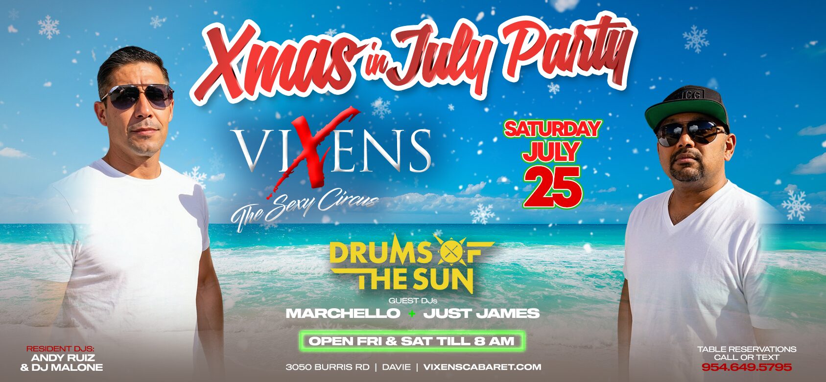 Vixens Cabaret -  Herenclub Cabaret LGBTQ+