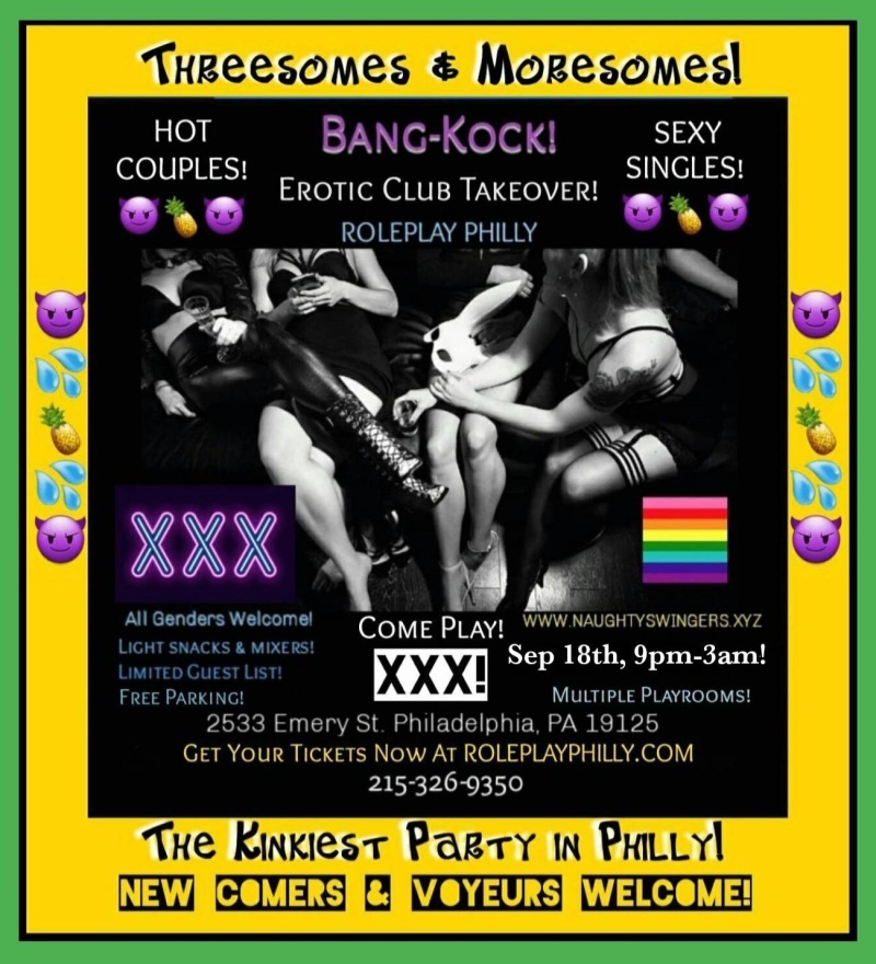 RolePlay Philly Presents Threesomes & Moresomes