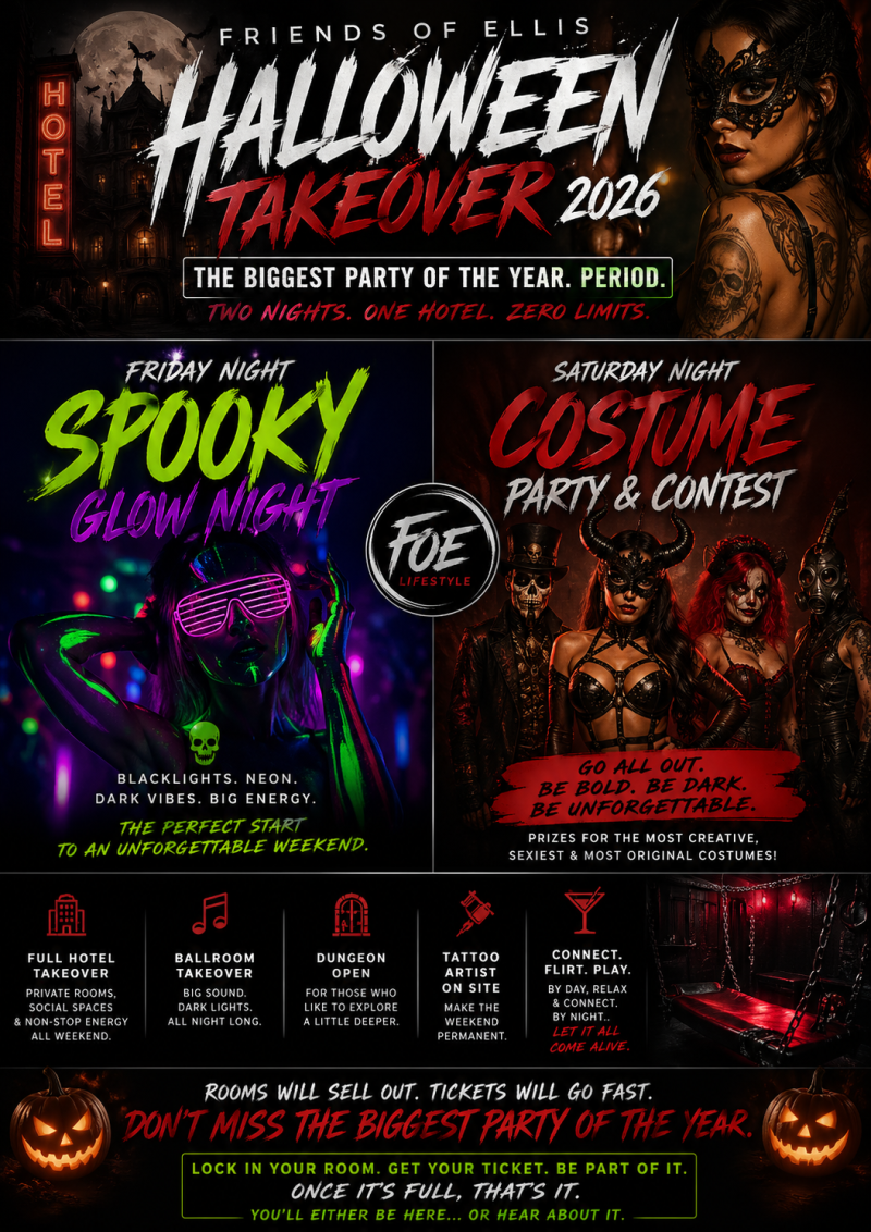 Halloween Hotel Takeover 2026