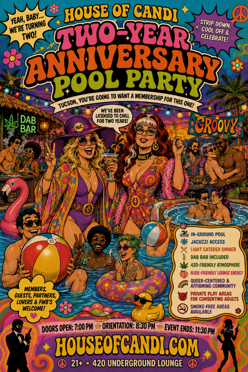 House of Candi Tucson Two-Year Anniversary Pool Party