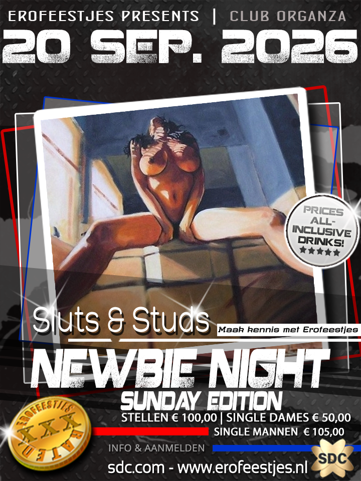 Erofeestjes Newbie Night — Sunday Edition 2026
