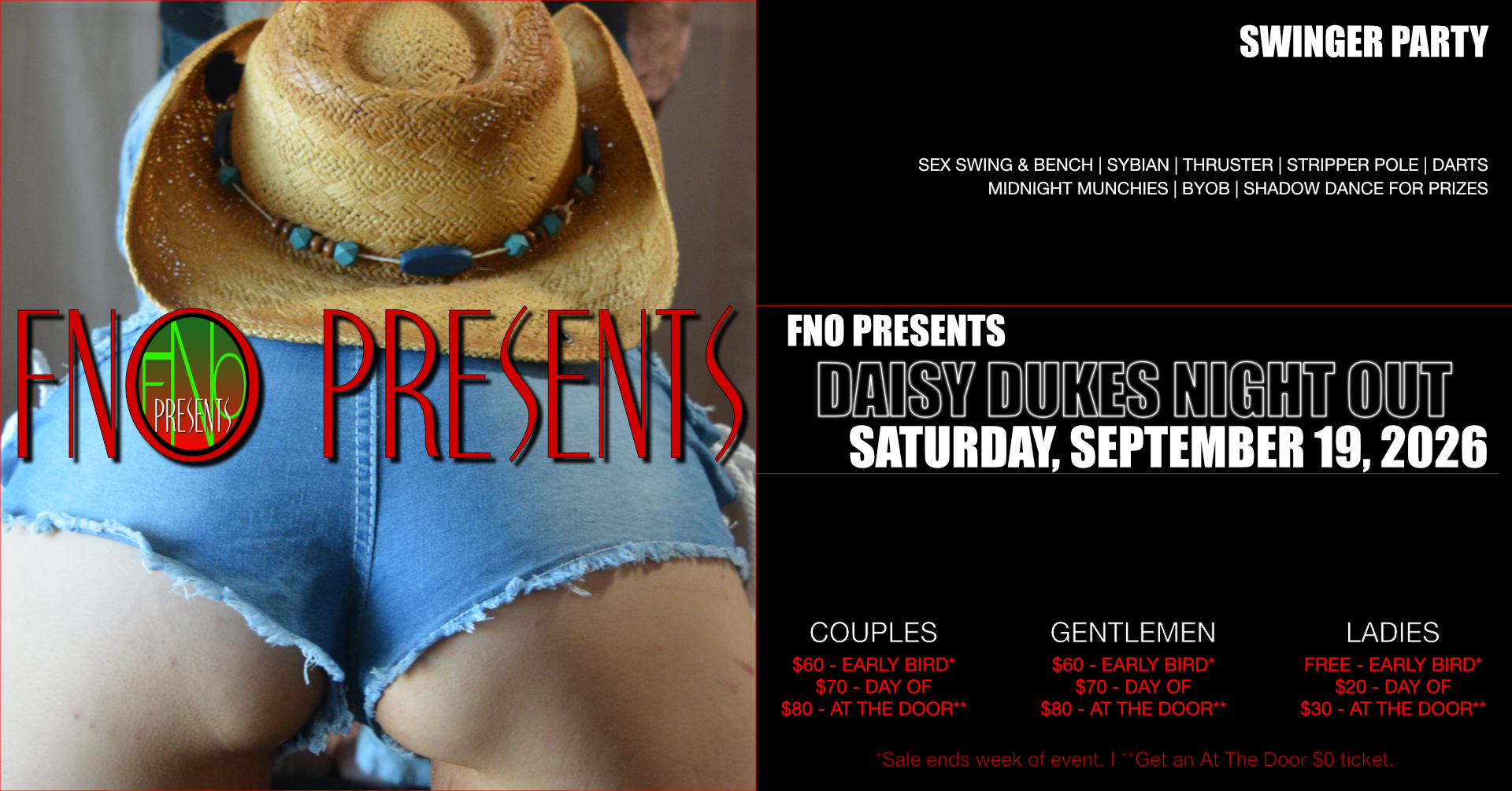 FNO Daisy Dukes Night Out 2026