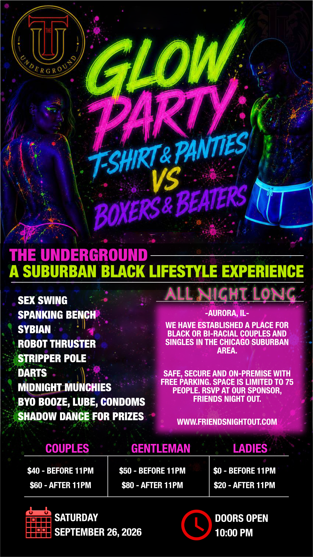 The Underground Presents… Glow Party