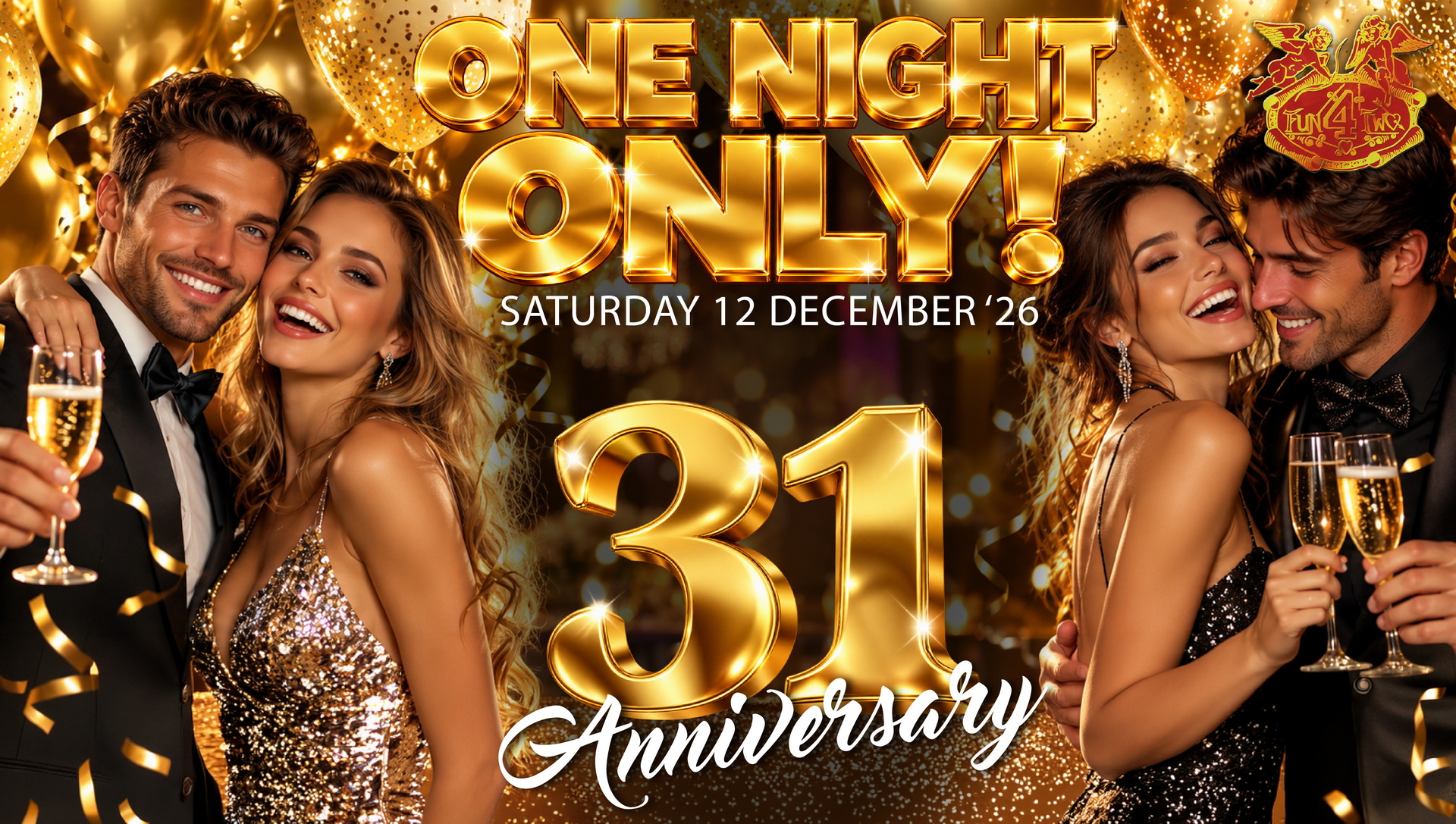 Fun4Two 31 Years Anniversary — One Night Only 2026