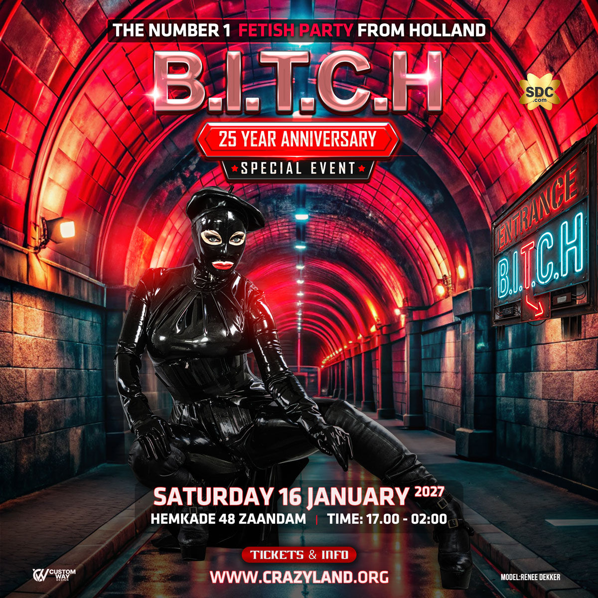 Crazyland B.I.T.C.H. 25 Year Anniversary 2027