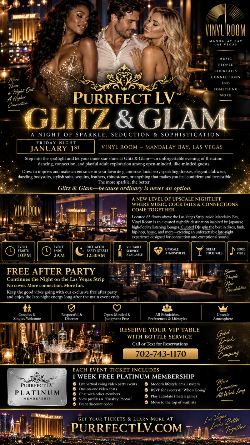 Purrfect Glitz & Glamour Rooftop Party at Vinyl Room
