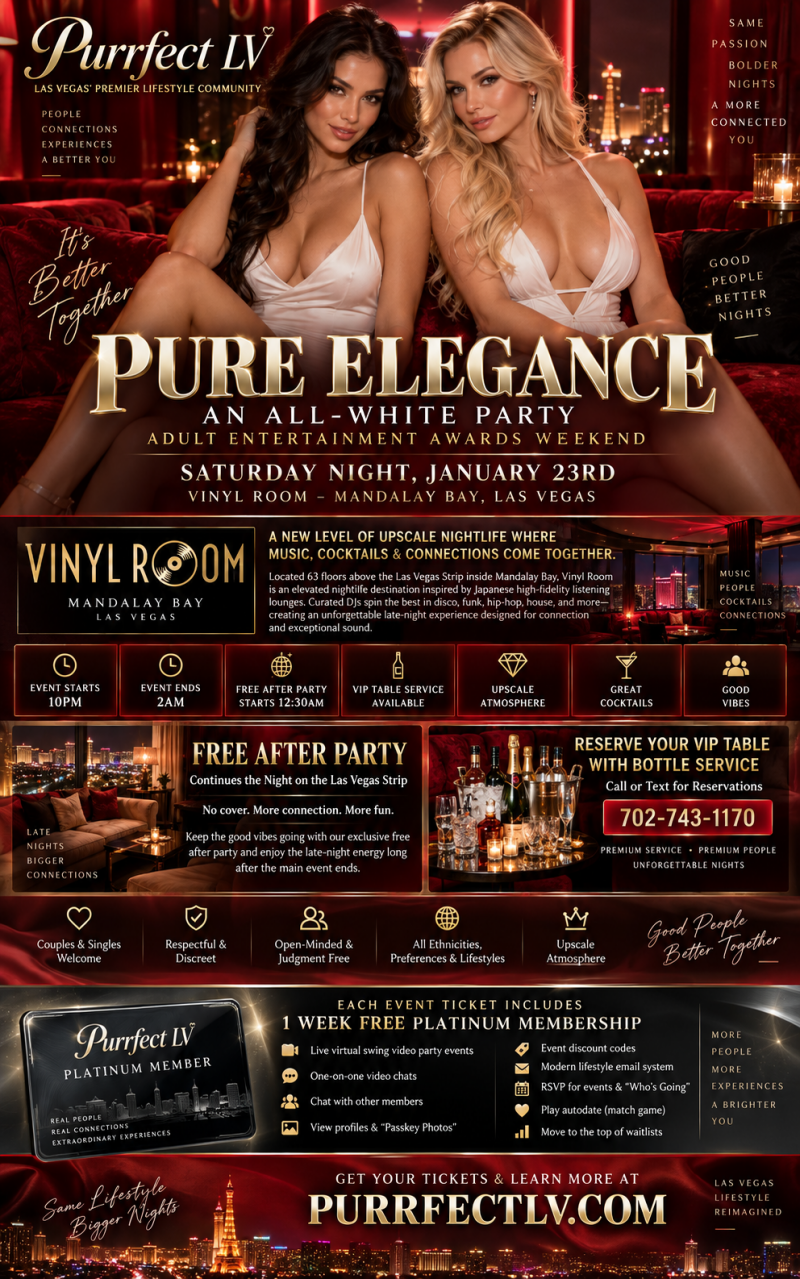 Purrfect Pure Elegance All-White Party at Vinyl Room