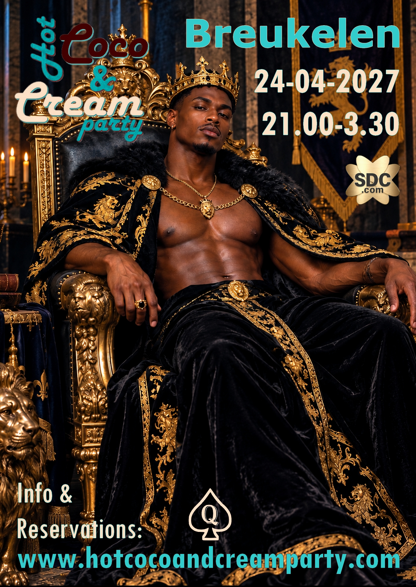 Hot Coco & Cream Black King's Day 2027